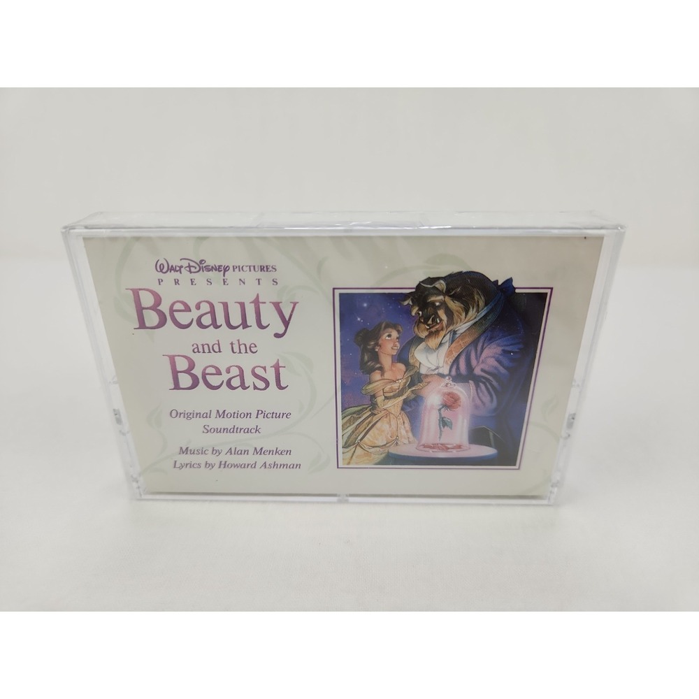 Sealed 1991 Beauty & The Beast Motion Picture Soundtrack Cassette Tape Disney